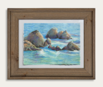 Esalen Watercolor 1 11x14 12x16