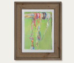 Esalen Watercolor 1 11x14 12x16 Vertical