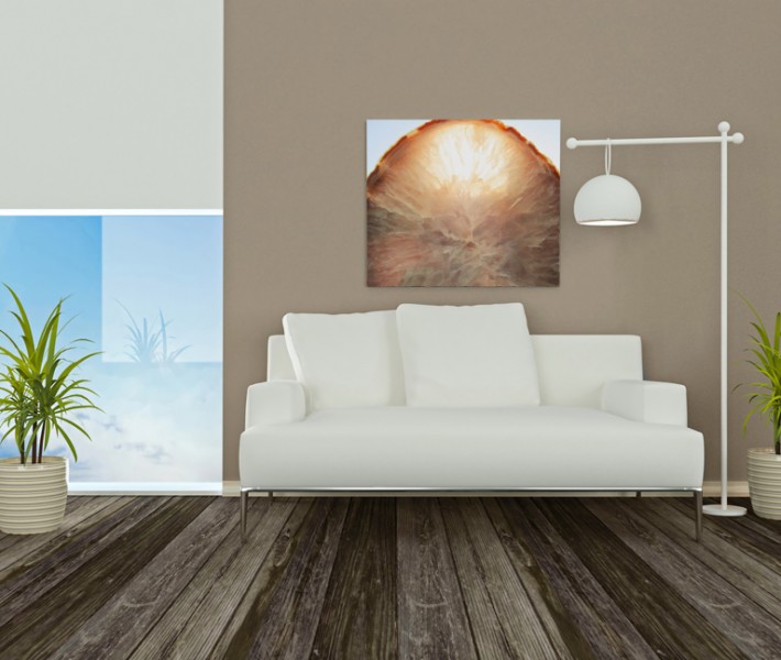 Crystal Art Canvas Cluster