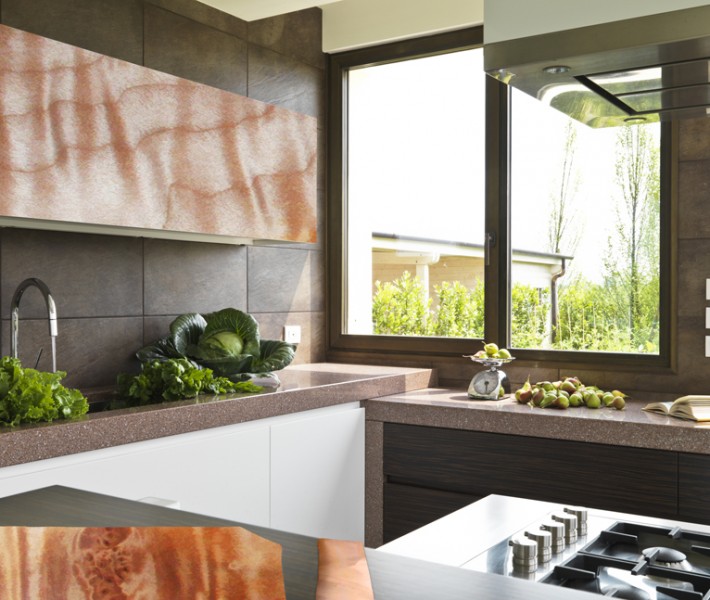 Faux Burl Maple Kitchen Wraps