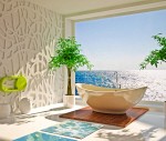 Faux Turqoise Stone Rugs