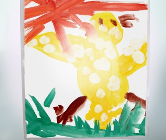 Happy Chicken Sconce