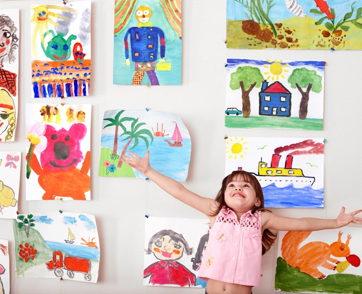 Kid Artist Wall Art