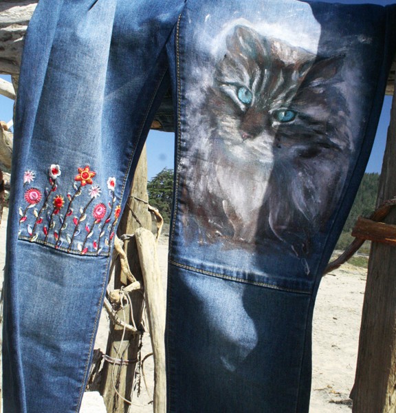 Painted Pet Jeans 11