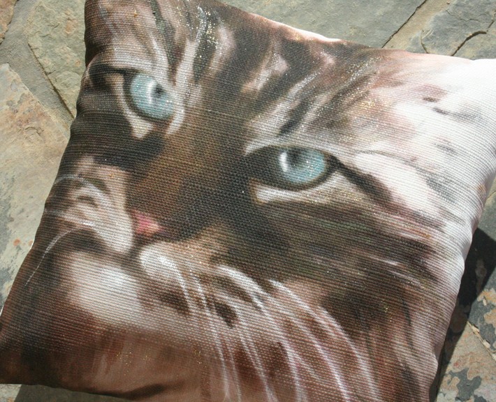 Painted Pet Pillow 02