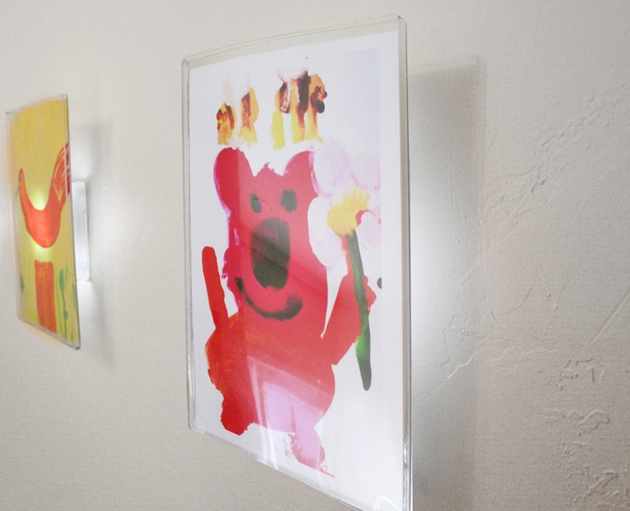 Pink Bear Wall Sconce