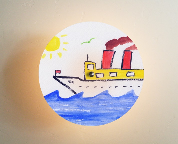 Ship Captain Seas Ceiling Light
