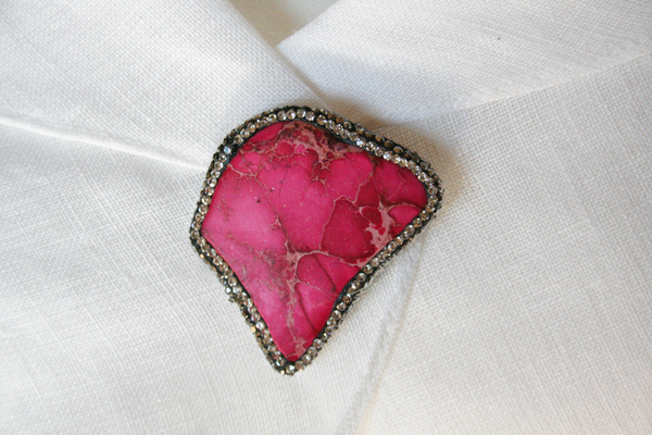 MagniPal-™-Button-Druzy-Crystals-Magnesite-Rasberry