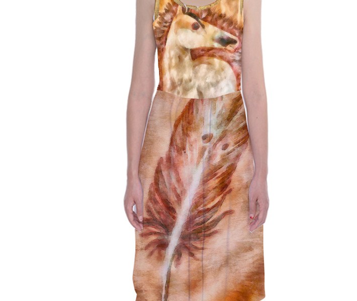 Horse Midi Dress