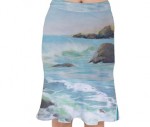 Ocean Spray Mermaid Skirt, Blues