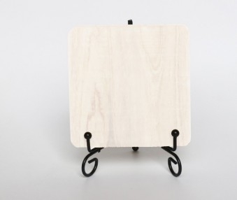 Easel Wood Coaster Set